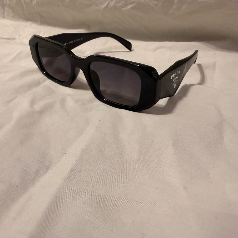 Prada Low Bridge Geometric Sunglasses